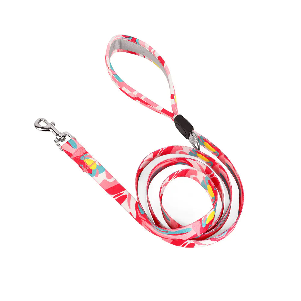 Red leash for cute little dogs