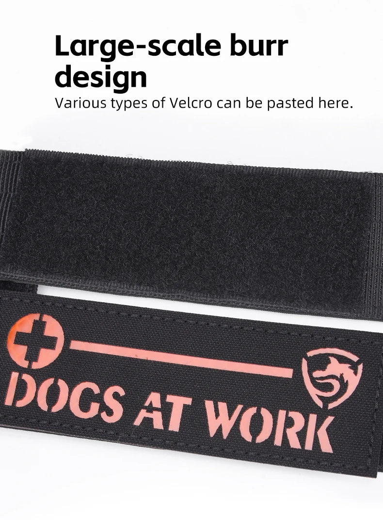 Adjustable anti-escape dog harness vest with dual D-rings for medium and large dogs