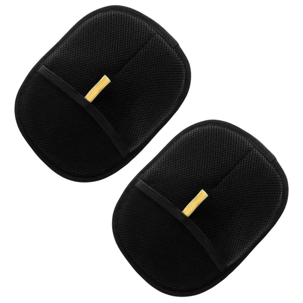 Dual-sided pet hair remover mitt with soft silicone bristles