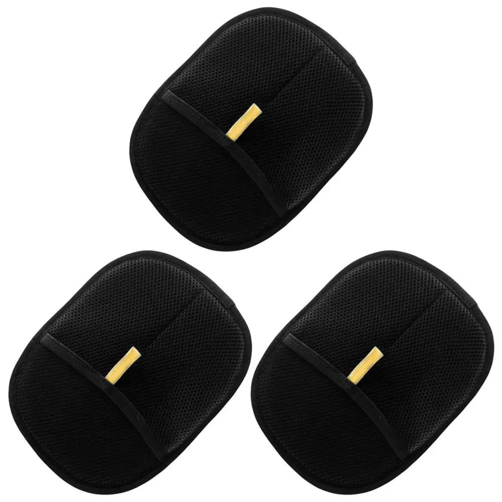 Dual-sided pet hair remover mitt with soft silicone bristles