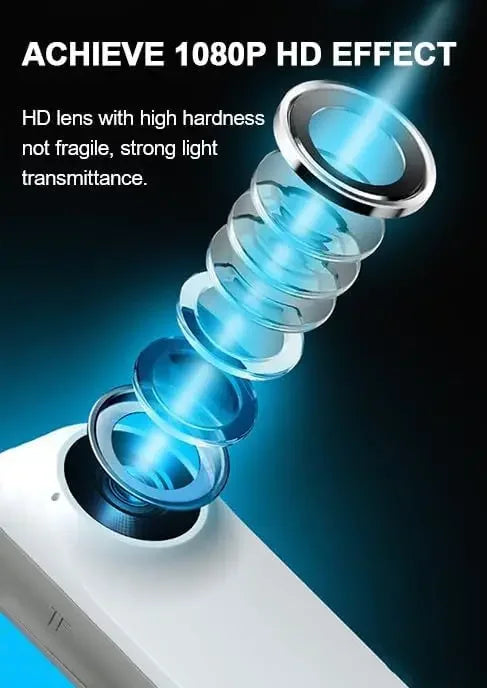 Mini pet collar camera with silicone strap for cats and dogs