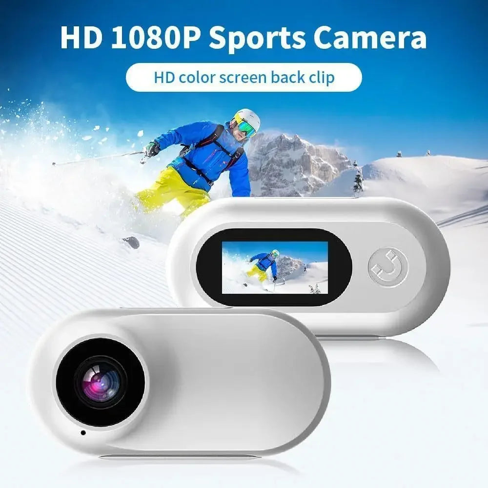 Mini pet collar camera with silicone strap for cats and dogs