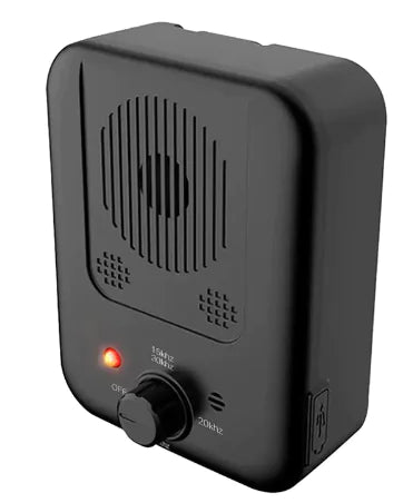 Portable ultrasonic anti-bark device for dog training