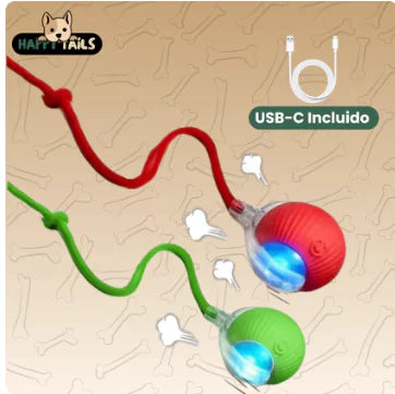 Smart automatic rolling pet ball for cats – interactive toy